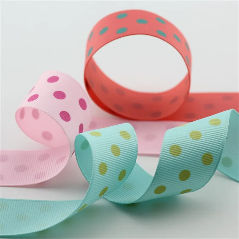 Ribbon for Hairdressing, Satin Ribbon for Decoration, DIY Bow, Handmade, Ribbed, Ribbons, T-046, 5m per Lot, 25mm