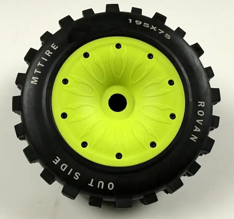 1/5 HPI Rovan Baja 5B용 밀폐형 휠 외부 비드록