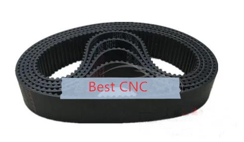 

10 pieces 192 HTD3M timing belt length 192mm width 8mm 64 teeth rubber closed-loop 192-3M-8 S3M 3M 8 pulley for CNC machine