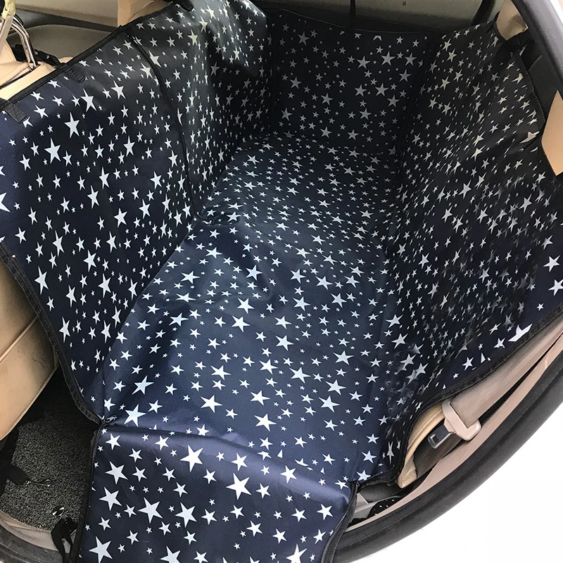 Pet Car Rear Seat Covers For Big Dogs Waterproof Bench Seat Car Interior Travel Accessories Dog Carriers Car Seat Covers Pet Mat
