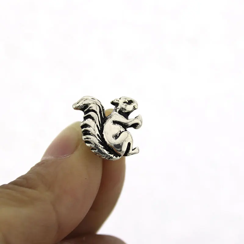 1Pc Vintage Little Squirrel Brooch, Cute Pins And Brooches For Women 6 Colors Available Fashion Jewelry Natural Love