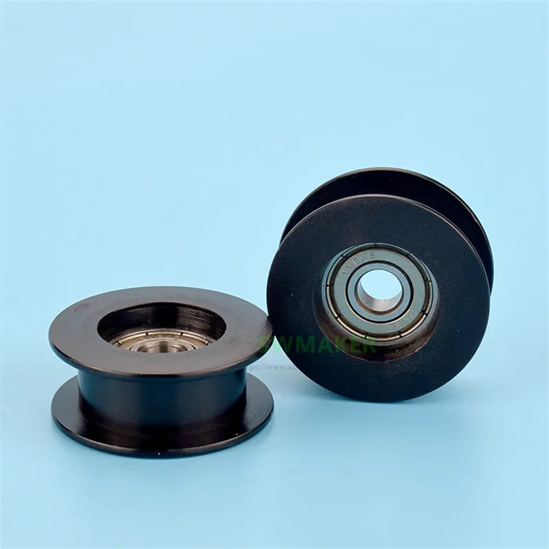 1pcs 8*40*16.5mm grooved H groove, 608zz bearing, belt guide wheel, plastic roller wheel, POM roller pulley