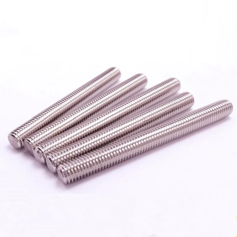 

M8 304 stainless steel screw headless bolt stud teeth 8mm X 100MM X10