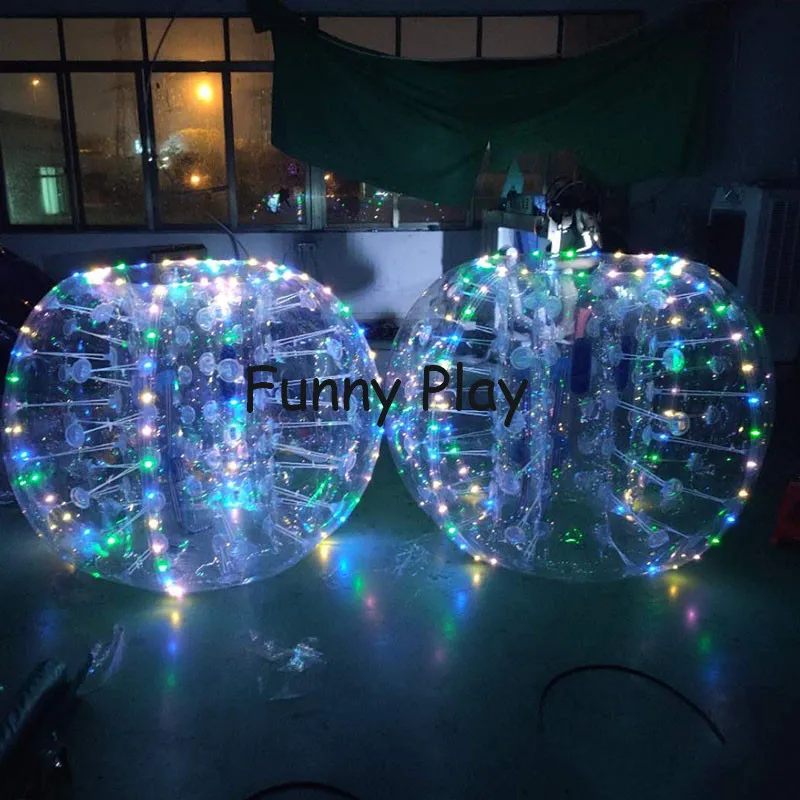 led lighting Bubble Soccer Ball Air Bumper Ball Bubble Football For Adults or child ,Bubble Bumper Ball for event game