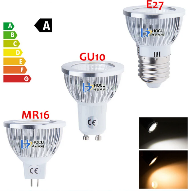 

Energy Saving e14 GU10 MR16 E27 AC85-265V 12V COB LED Spot Light Bulb Downlight 3W 5W 7W