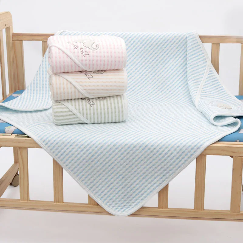 Baby Blanket Newborn Infant Bebe Muslin Cotton Breathable Envelop Swaddle For New Baby Hooded Sleepsack Parisarc Blankets