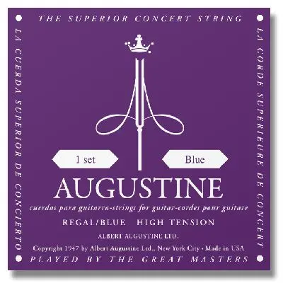 Augustine Regal Blue High Tension Classical Guitar Strings