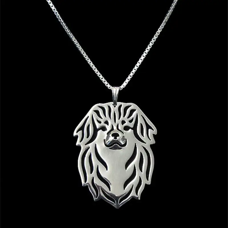 Fashion Special Dog Pendant Necklaces Women's Tibetan Spaniel Jewelry Necklaces Drop Shipping