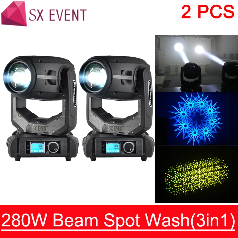 

280W 10R Lyre Beam Spot Wash 3in1 Moving Head Light Beam 280 Beam 10R Stage Light