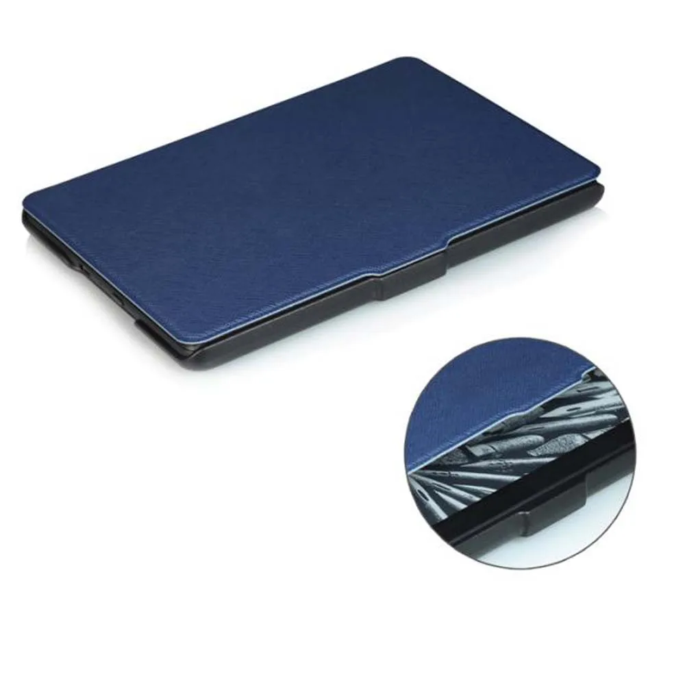 New Kindle 8th 2016 Book Cover Case, For All-New Kindle Model SY69JL E-reader Premium Case Auto Wake/Sleep+Protective Film