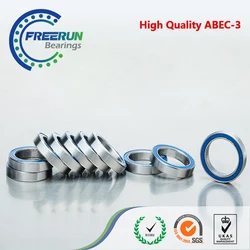 10pcs Blue Rubber radial bearing MR1319-2RS 13X19X4 mm ABEC 3 MR1319 factory price