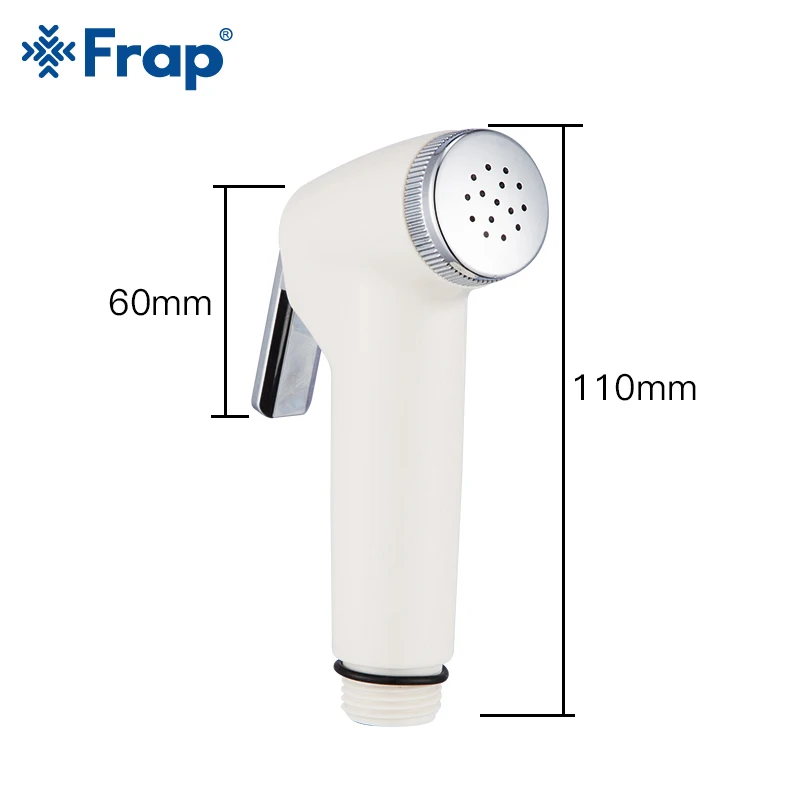 Frap Handheld Bidet Spray Shower Set Wall Bracket Toilet Sprayer Douche Kit Bidet Faucet ABS Hand Faucet for Bathroom IF001-2