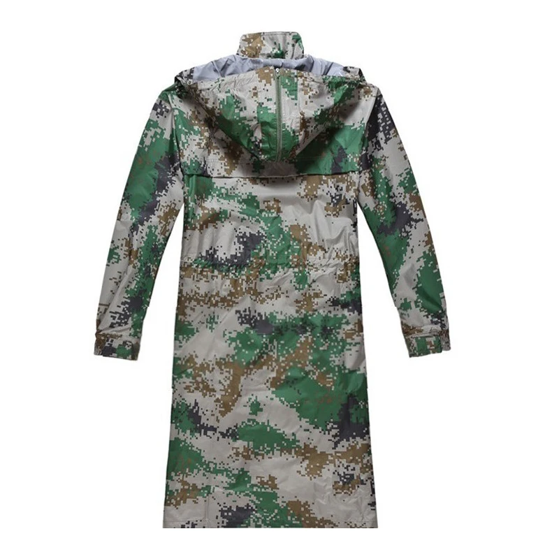 Werken Overall Waterdichte Hooded Regenjas Overalls Camouflage Stofdicht Verf Spuiten Kleding Kap Beschermende Werkkleding