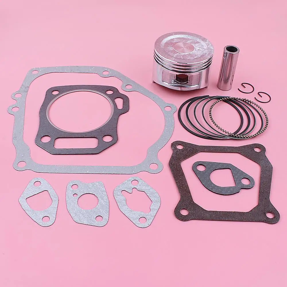 70mm Piston Ring Full Gasket Set For Honda GX220 170F Gasoline Engine Replace Part