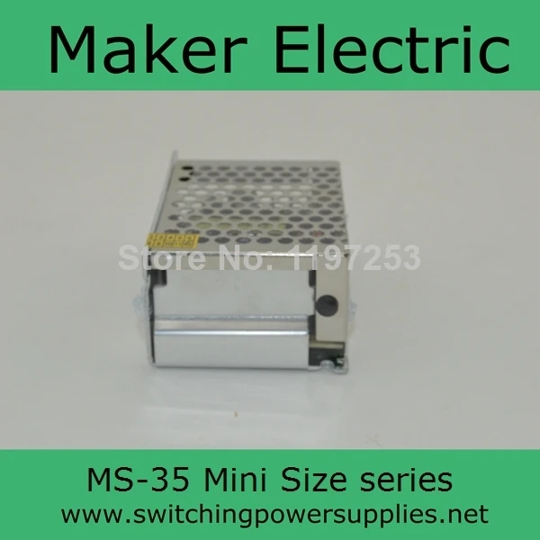 5v 35w 7A البسيطة حجم امدادات الطاقة MS-35-5 إخراج واحدة