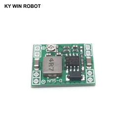 Módulo de fuente de alimentación reductor de DC-DC, convertidor reductor ajustable 3A para Arduino, reemplazo LM2596, 5 uds.