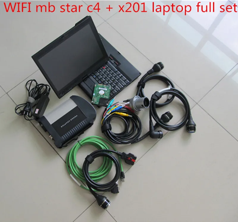 

2023.09 Professional diagnostic tool Mb star c4 sd connect with stable laptop touch screen x220t 500g hdd