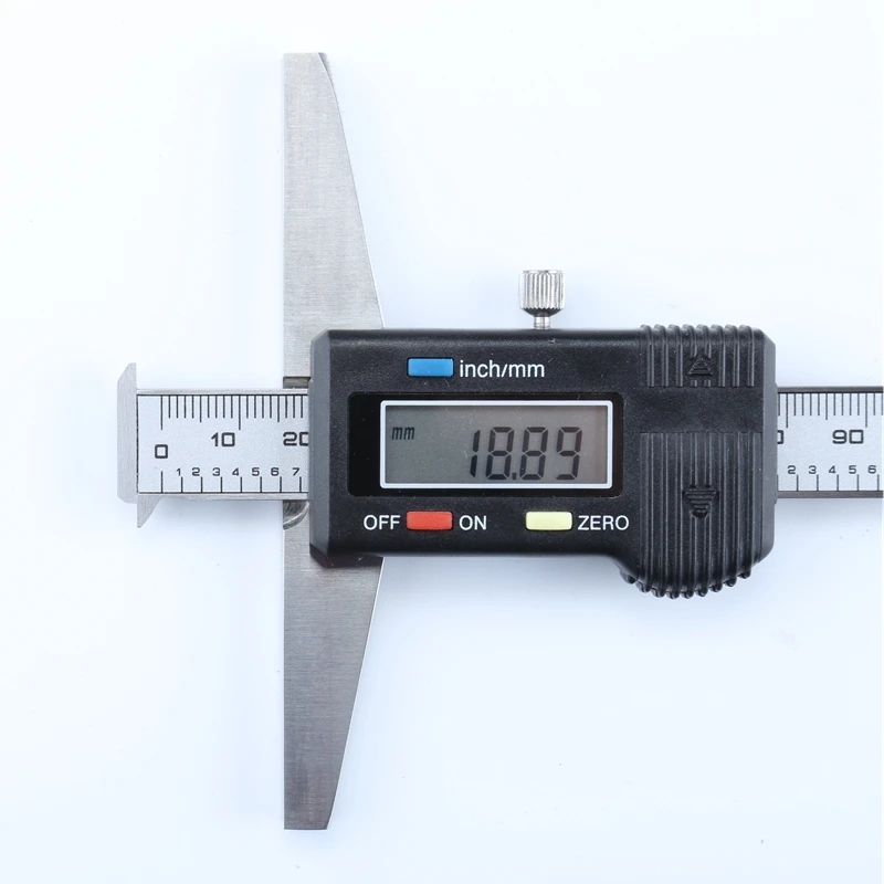 0.01mm Electronic Digital Depth Gauge 0-150mm LCD Digital Depth Vernier Caliper 6\