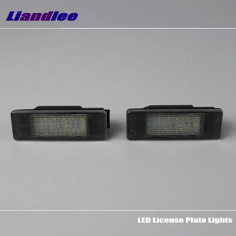 

Liandlee Car License Plate Lights For Peugeot 207/308 2D/Coupe/Cabriolet Number Frame Lamp Bulb LED Auto Electronic Accessories