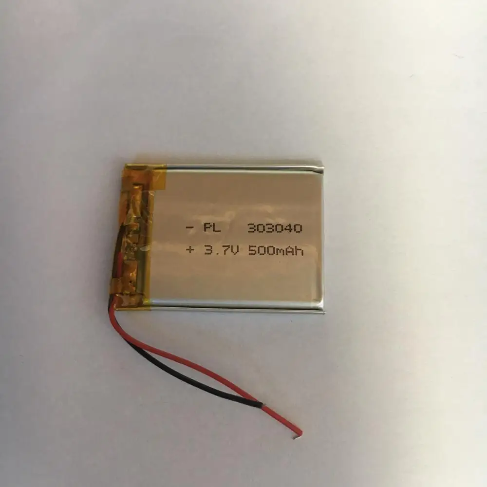 جديد حار E خط F9 مسجل حقيقية بطارية ليثيوم البريد 3.7 فولت بطارية 303040 500 مللي أمبير عالية-قدرة GPS قابلة للشحن خلية ليثيوم أيون