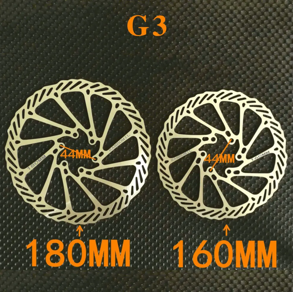 G3 Bicycle Disc Brake 160MM /180MM 203mm Stainless Steel Brake Disc rotor brake disc mtb 160 mm