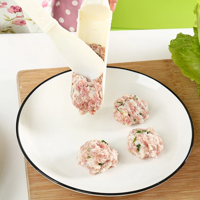 Japan meatballs kitchen DIY double-ended meatball maker Meatballs fish cake maker Rice-meat dumplings
