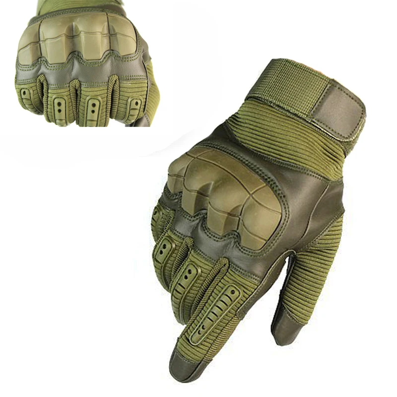 

Men's Sport Gloves Touch Screen Gloves Rubber Knuckle Tactical Full Finger Gloves Hunting Shooting Gloves