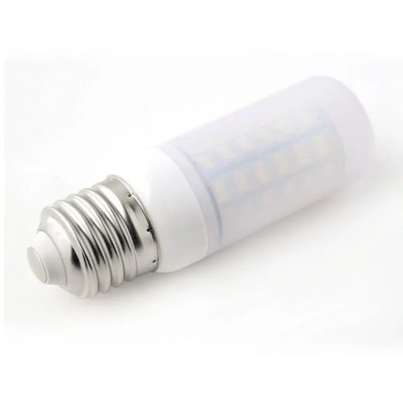 E27 Led-lampe E14 AC220V Warm/Kalt Weiß Mais Birne Milchig Abdeckung 5730SMD24/36/48/56 /69 leds Kronleuchter Licht Für Home Dekoration