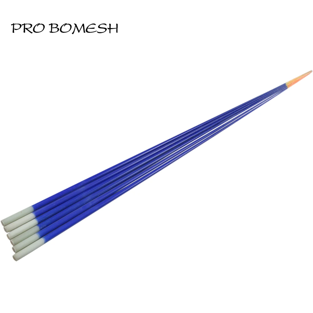 Pro Bomesh 3PCS/Lot 1.3M 68g 1 Section Solid Fiber Glass Squid Rod Blank DIY Rod Building Repair