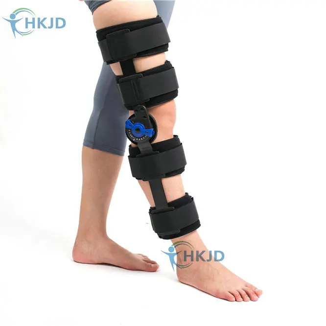 High Quality Angle Adjustable Knee Support Brace Orthosis For Patellar Fracture Dislocation