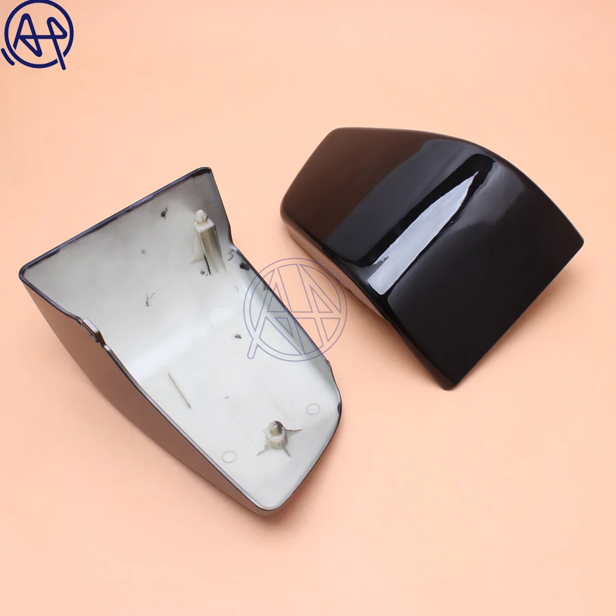 1pair Black ABS Plastic Motorcycle Battery Side Fairing Cover Fit For Honda Shadow ACE VT 400 750 1997-2003