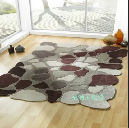 Modern fashion brief crystal yarn carpet table mats sofa carpet