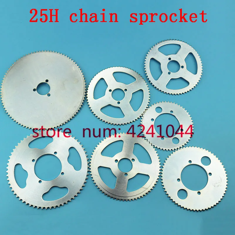 25H( 26 29 54 55MM) Rear chain Sprocket Mini Moto ATV Quad Dirt Pit Pocket Bike Chopper 47CC 49CC 55 65 68 70 80 90 Tooth