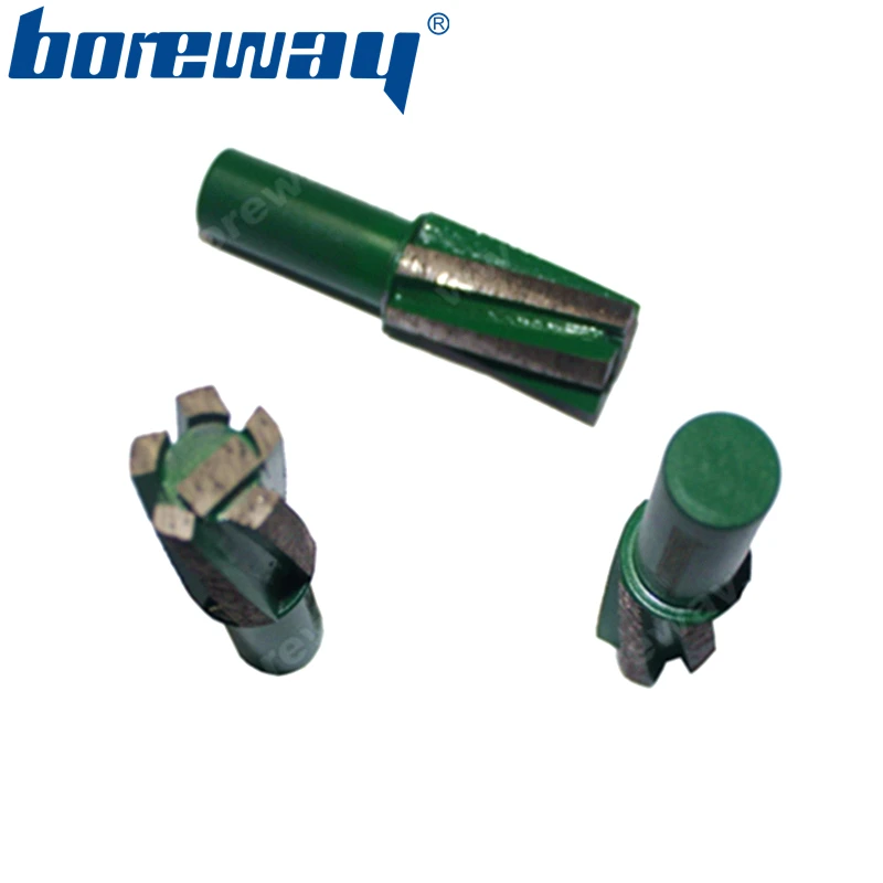 

Boreway D20*40T*15.7B Segment CNC Finger Router Bit With Strength Bottomdiamond Finger Bits For Stone Grinding By CNC Machine