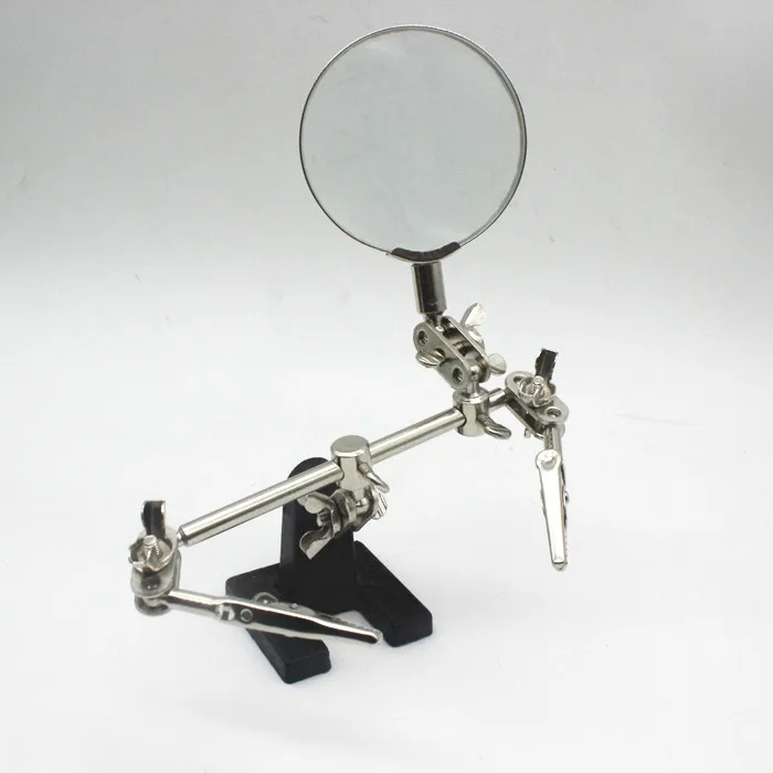 1.6X 2.0X 2.5X 3.5X Headband Helping Wearing Old Man Reading Magnifier Magnifying 4 lenses Loupe Jewel Mobile Phone Repair