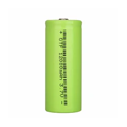 1pc New 26650 3.7V 12000mah Li-ion Rechargeable Battery High Capacity 26650 Li-ion Batteria for LED Flashlight Torch Light Cells