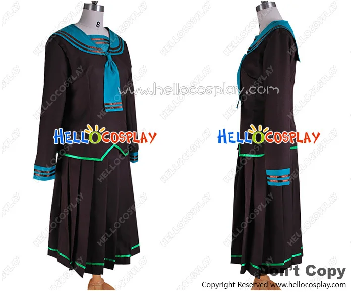 Fruits Basket Cosplay Costume Navy Black Uniform H008