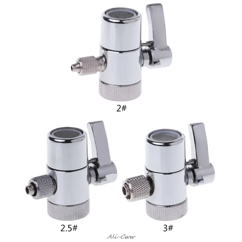 Faucet Adapter Diverter Valve Counter Top Water Filter Faucet Diverter Valve Ro System 1/4\