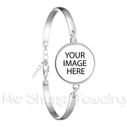 Personalized Custom Bracelets Photo Mum Dad Baby Children Grandpa Parents Custom designed Photo Gift For Family Anniversary Gift