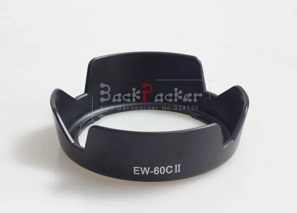 

50PCS EW-60C II 58mm Camera Lens Hood For Canon 600D 700D 550D 1100D 650D 500D 450D 1200D T3i T4i