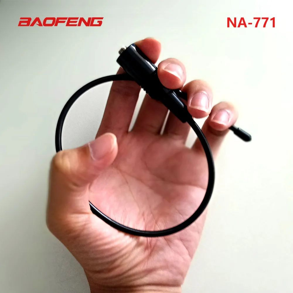 Baofeng NA-771 Antenne Gain NA771 Walkie Talkie Antenne SMA-F 39Cm Uhf Vhf Signaal Verlengen Versterker Voor UV-5R BF-888S UV-82