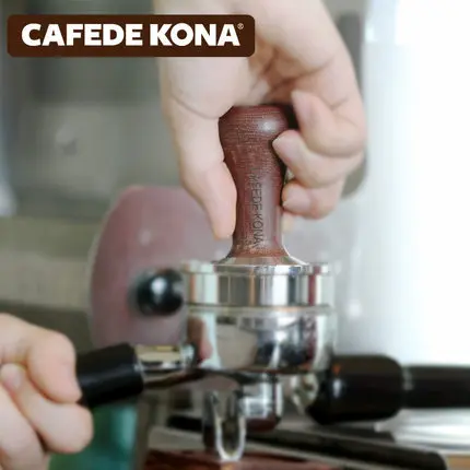 CAFEDE KONA Pressed powder espresso stainless steel hammer pressure powder solid powder