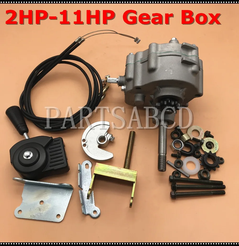 Universal Go Kart Forward Reverse Gear Box For 3/4\