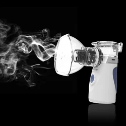 Mini Automizer For Children Adult Inhaler Nebulizador Portable Ultrasonic Mesh Nebulizer Spray Aromatherapy Steamer Health Care