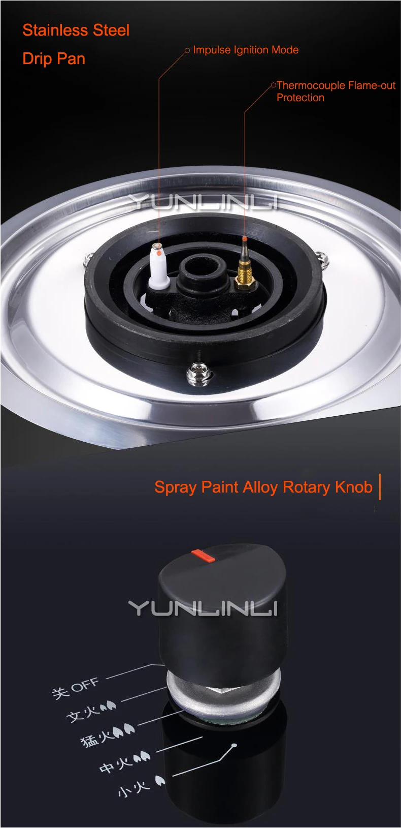 

Бытовая газовая плита, варочная панель, встроенная газовая плита, панель, панель, настольная плита, газовая плита, однопарочная печь, газовая плита