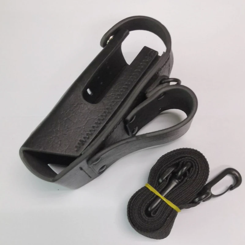 Leather Case Holster Holder For DEP550 XPR3300 XPR3500 Walkie Talkie