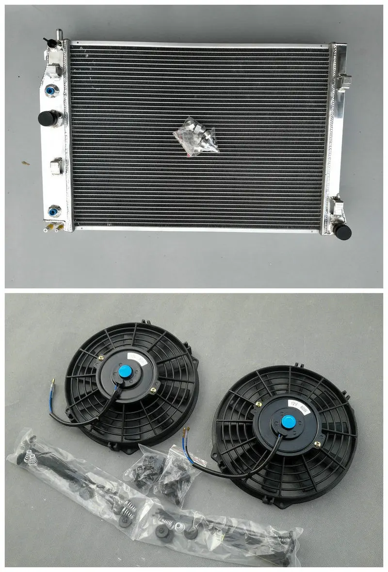 

Hot Selling Aluminum Radiator + Fan*2 For Chevy 1997-2004 CORVETTE Z06 C5 350 5.7L V8 AT 1997 1998 1999 2000 2001 2002 2003 2004