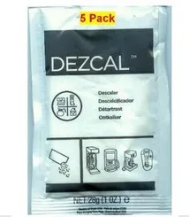 URNEX DEZCAL COFFEE MAKER & ESPRESSO DESCALER - 5 PACK