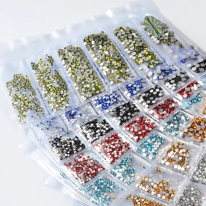 1Pack SS4-SS16 Nail Art Decorations for Nail Design Fashion Rhinestones for Nails Art 2023 Nails Accessories Decoration