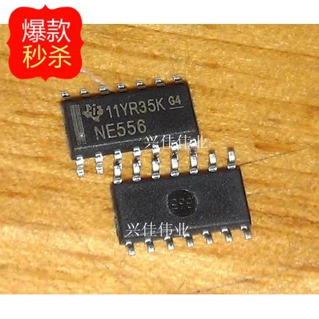 10PCS The new double-precision timer NE556 NE556DR SOP14 IC